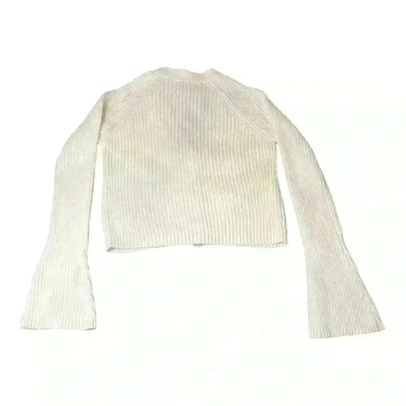 ASOS Cream Button-Up Sweater - Picture 4 of 6